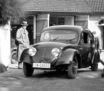 1934 vw prototype image.