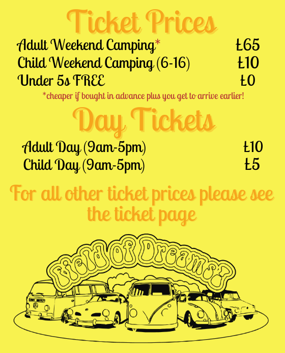 Field of Dreams VW show buy tickets now image