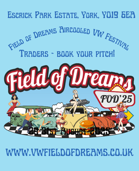 Here is an image about trading at the field of dreams show.